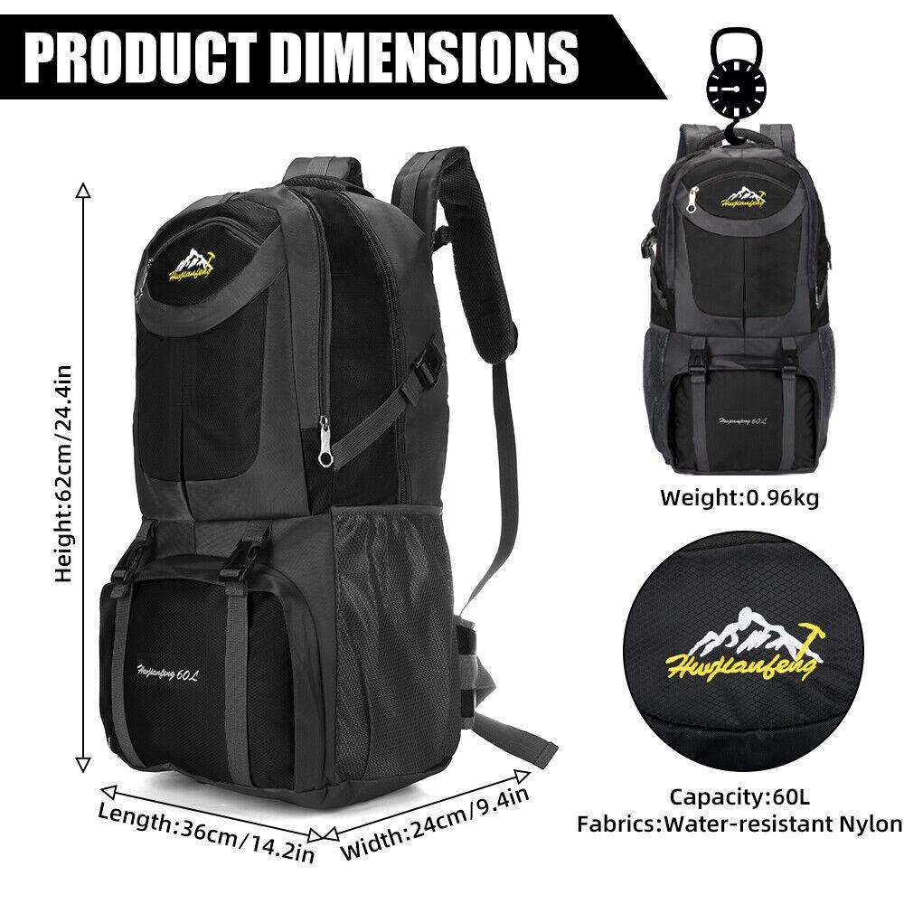 Small Backpacks for Hiking - Waterproof Outdoor Sports Travel Rucksack Bag