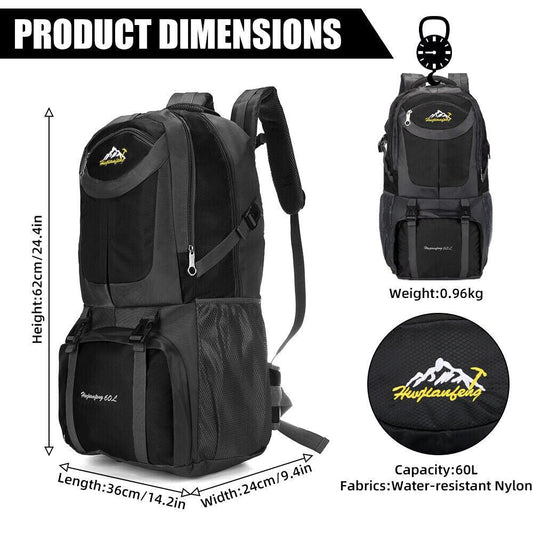 Small Backpacks for Hiking - Waterproof Outdoor Sports Travel Rucksack Bag