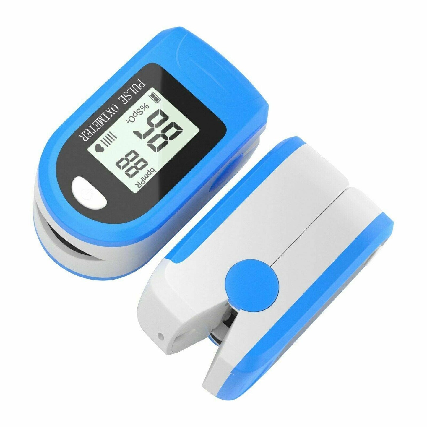 Pulse Oximeter Monitor - Fingertip Pulse Oximeter Monitor Blood Oxygen Saturation Heartbeat SpO2 PR PI UK Oxygen Monitor Pulse Oximeter Blood Saturation
