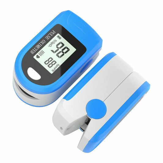 Pulse Oximeter Monitor - Fingertip Pulse Oximeter Monitor Blood Oxygen Saturation Heartbeat SpO2 PR PI UK Oxygen Monitor Pulse Oximeter Blood Saturation