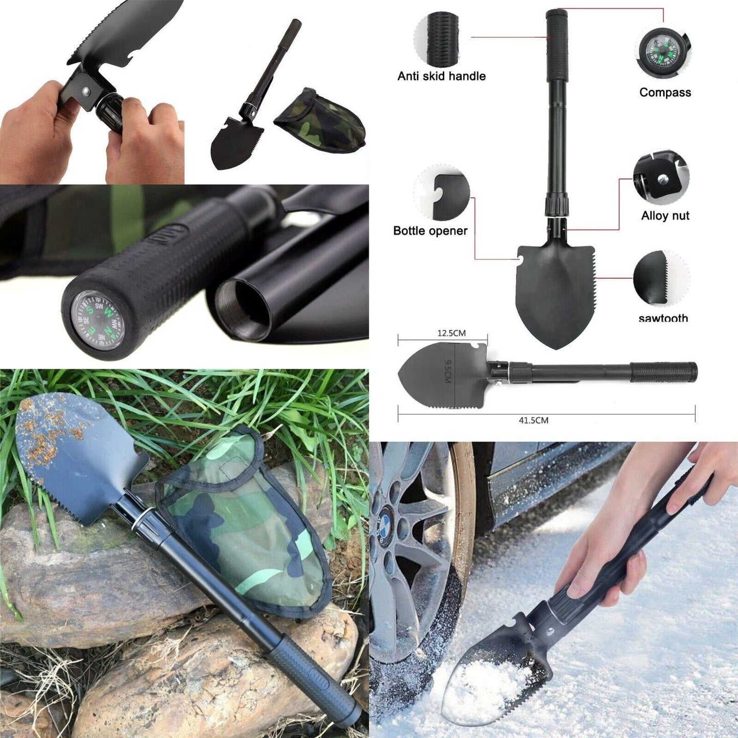 Hiking First Aid Kit UK - Survival Kit 147 First-Aid Kit Camping Hiking Military Emergency Hunting Fishing