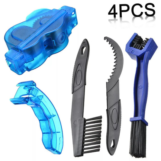 Mountain Bike Cleaning Kit - Bike Cleaning Tool Set, Bicycle Clean Brush Kit for Bike Chain/Tire/Sprocket Cycling Corner Stain Dirt Clean