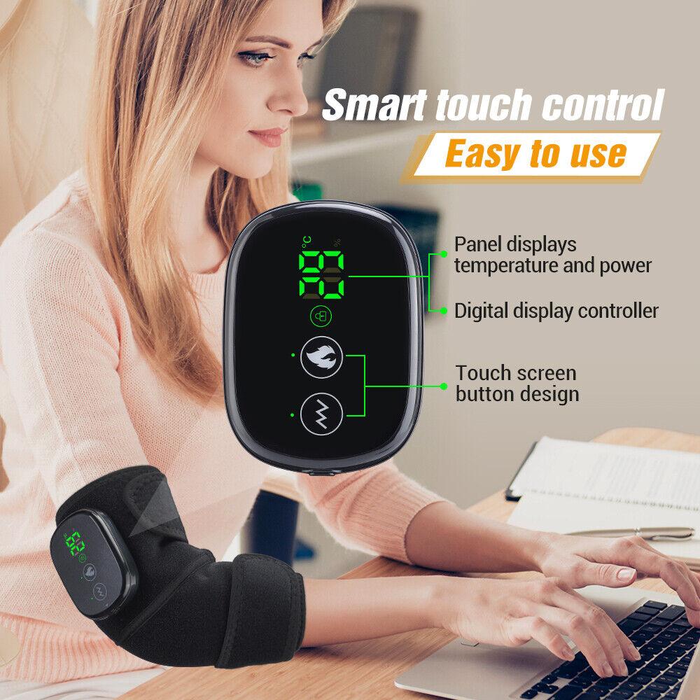 Heat Pads for Knees - Electric Heated Knee Pad Elbow Knee Pads Brace For Arthritis Knee Pain Relief