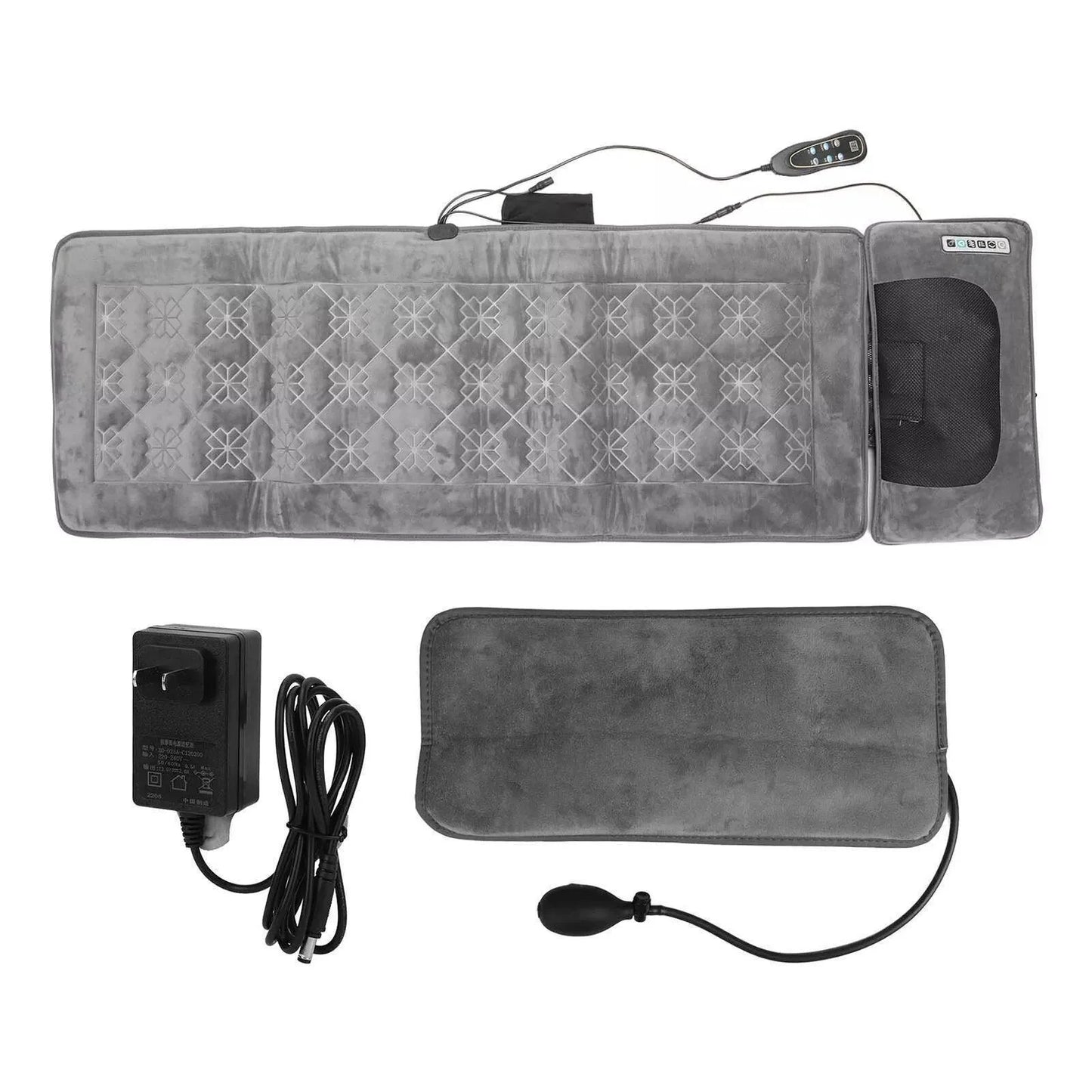 Full Body Massage Mats - 30 Heads Full Body Electric Massage Mattress Mat Heated Massager Cushion Pad