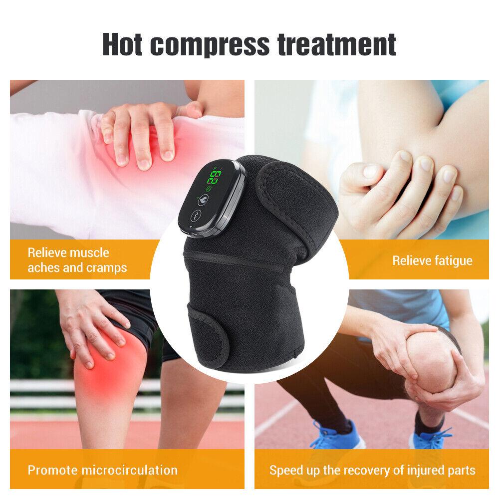 Heat Pads for Knees - Electric Heated Knee Pad Elbow Knee Pads Brace For Arthritis Knee Pain Relief