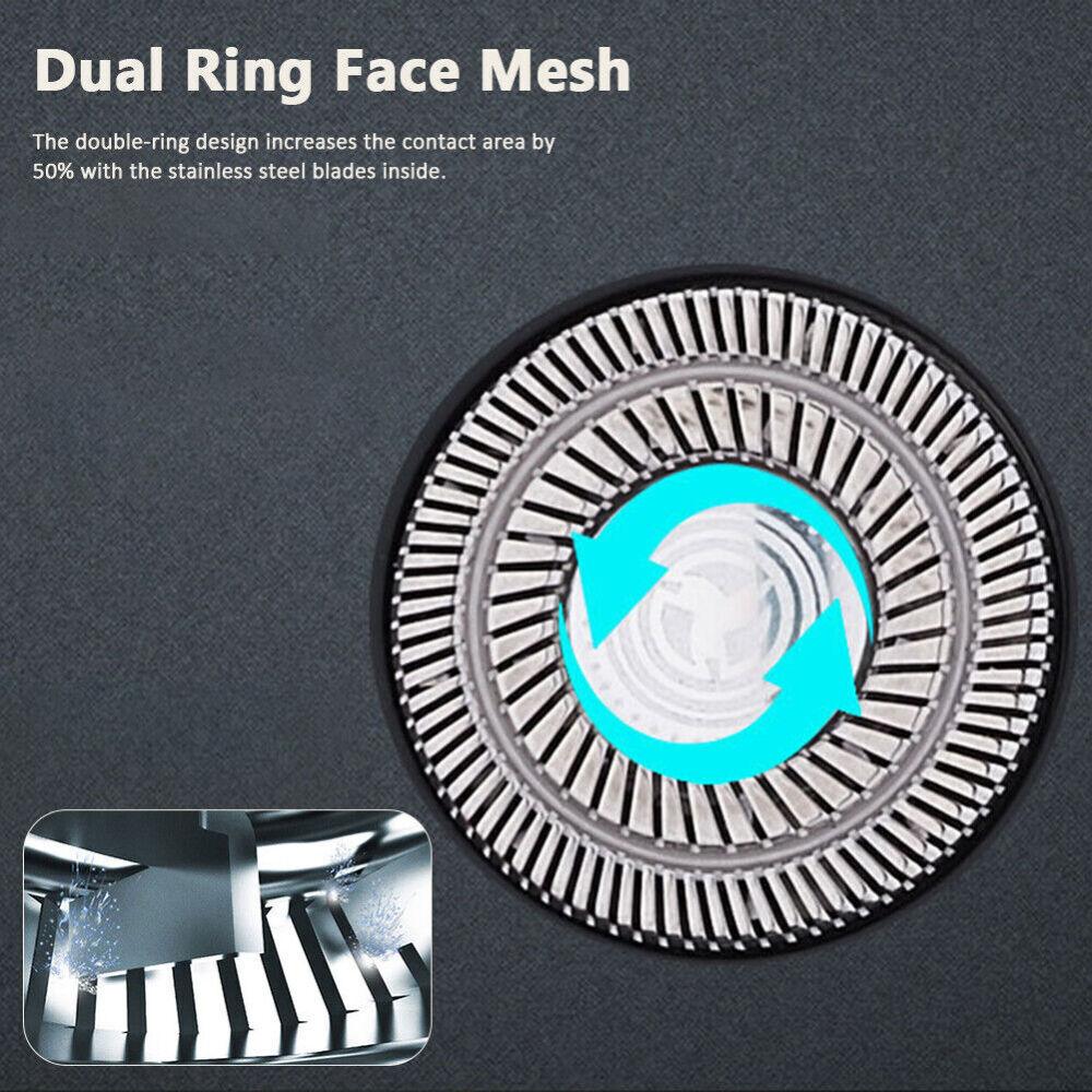 Best Head Shaver UK - Electric Razor for Men Bald Head Shaver Rotary Cordless Nose Hair ElectriBrite
