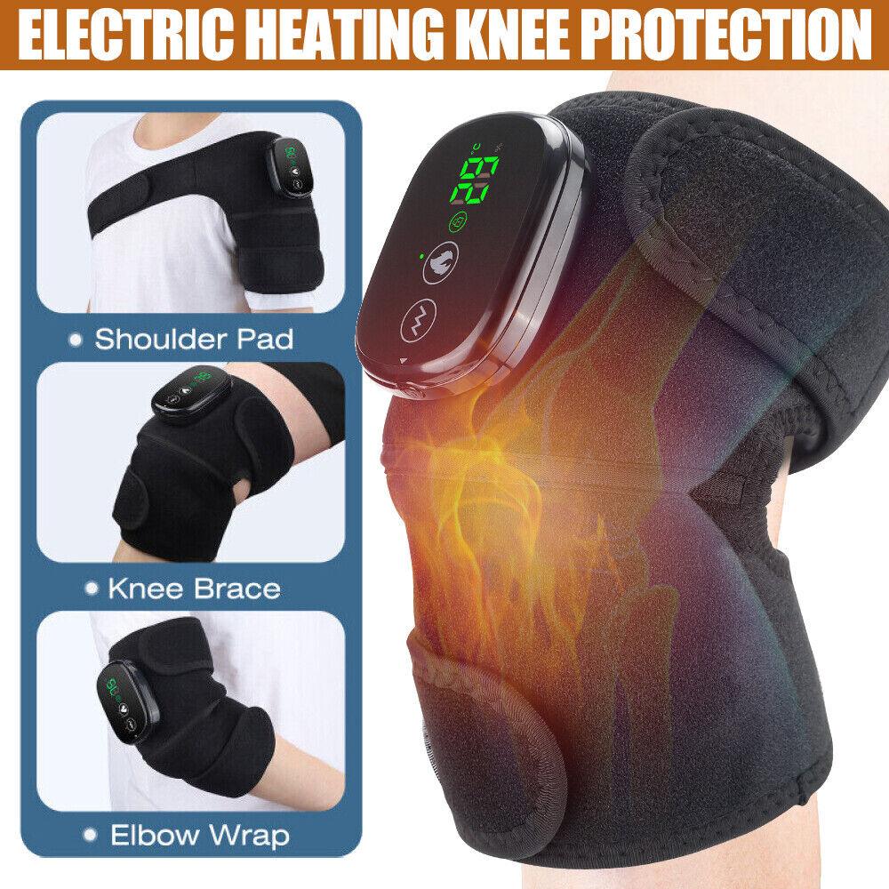 Heat Pads for Knees - Electric Heated Knee Pad Elbow Knee Pads Brace For Arthritis Knee Pain Relief