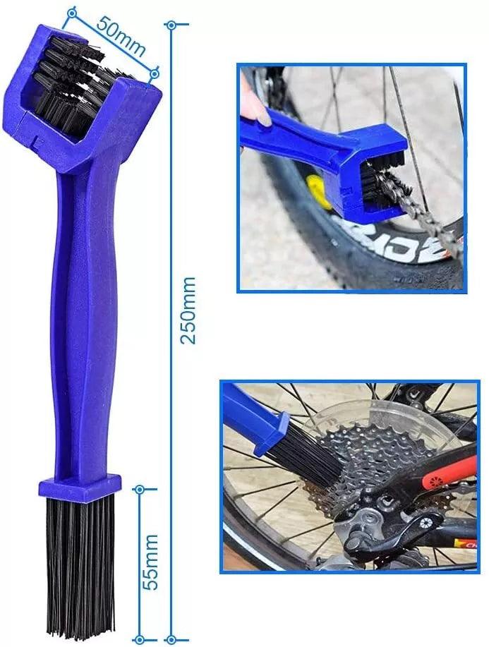Mountain Bike Cleaning Kit - Bike Cleaning Tool Set, Bicycle Clean Brush Kit for Bike Chain/Tire/Sprocket Cycling Corner Stain Dirt Clean