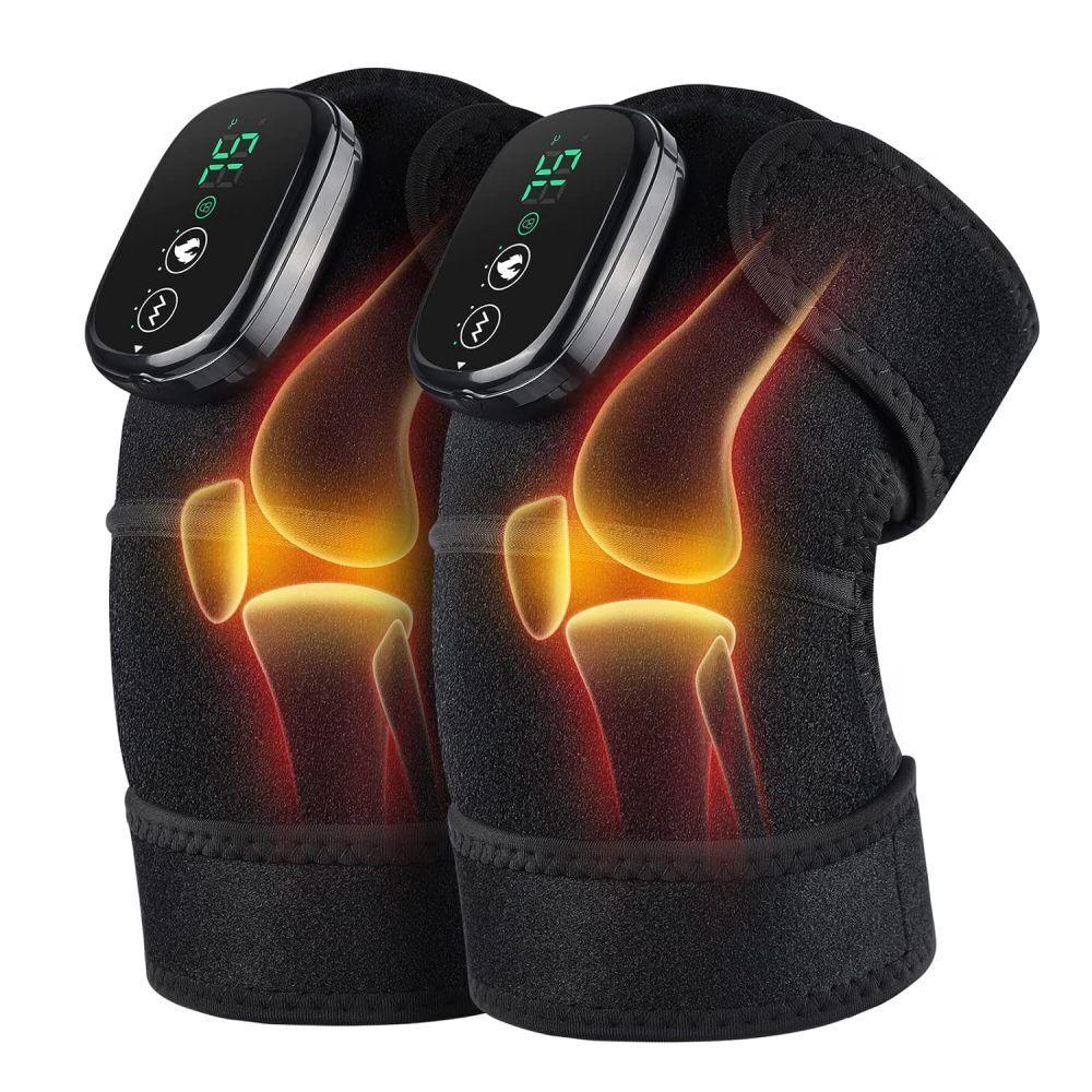 Heat Pads for Knees - Electric Heated Knee Pad Elbow Knee Pads Brace For Arthritis Knee Pain Relief