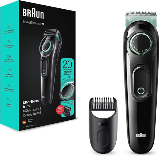 Professional Hair Clippers for Men - Beard Trimmer 20 LENGTH SETTINGS Mens Hair Clipper Shaver Precision Razor