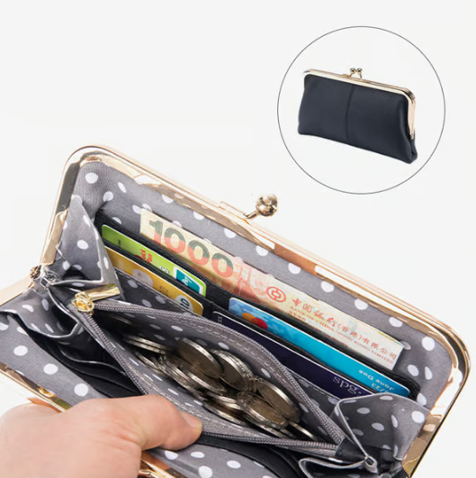 🔥Last Day Promotion 50% OFF💖Premium Genuine Leather Long Wallet – ✨Timeless Elegance, Unbeatable Price💕