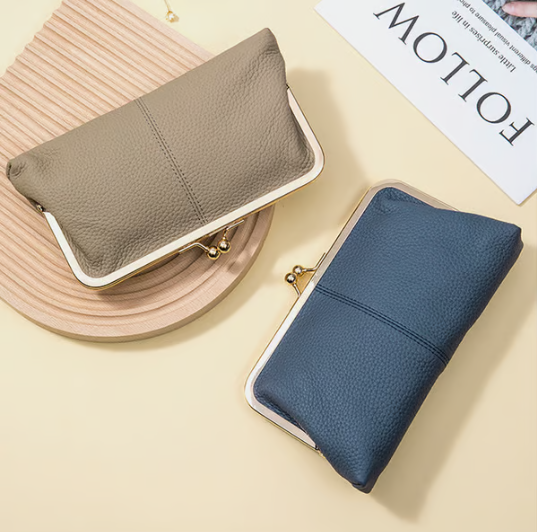 🔥Last Day Promotion 50% OFF💖Premium Genuine Leather Long Wallet – ✨Timeless Elegance, Unbeatable Price💕