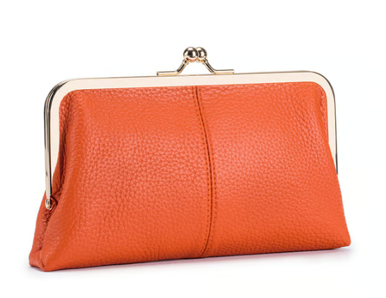 🔥Last Day Promotion 50% OFF💖Premium Genuine Leather Long Wallet – ✨Timeless Elegance, Unbeatable Price💕