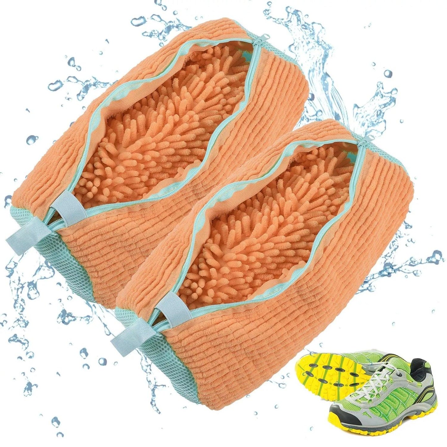 Shoe Washing Machine Bag - 1/2pcs Trainer Washing Bag Cleaning Laundry Shoe Bag