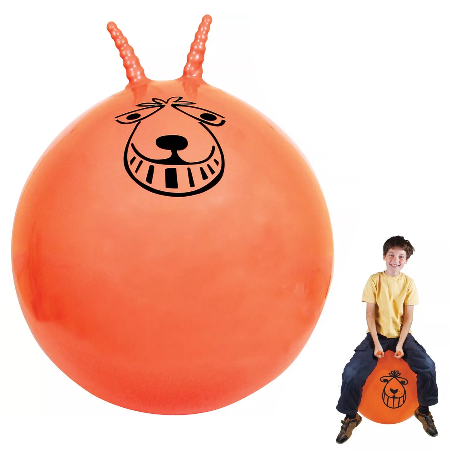 Space Hopper Ball – Retro Bouncing Toy for Kids & Adults | 60CM/80CM with Free Pump