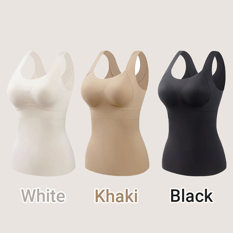 [Women’s Gift] Women's Thermal Tank Tops With Built-in Bra