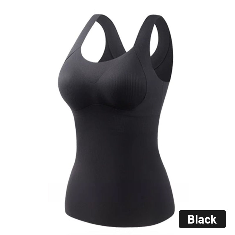 [Women’s Gift] Women's Thermal Tank Tops With Built-in Bra