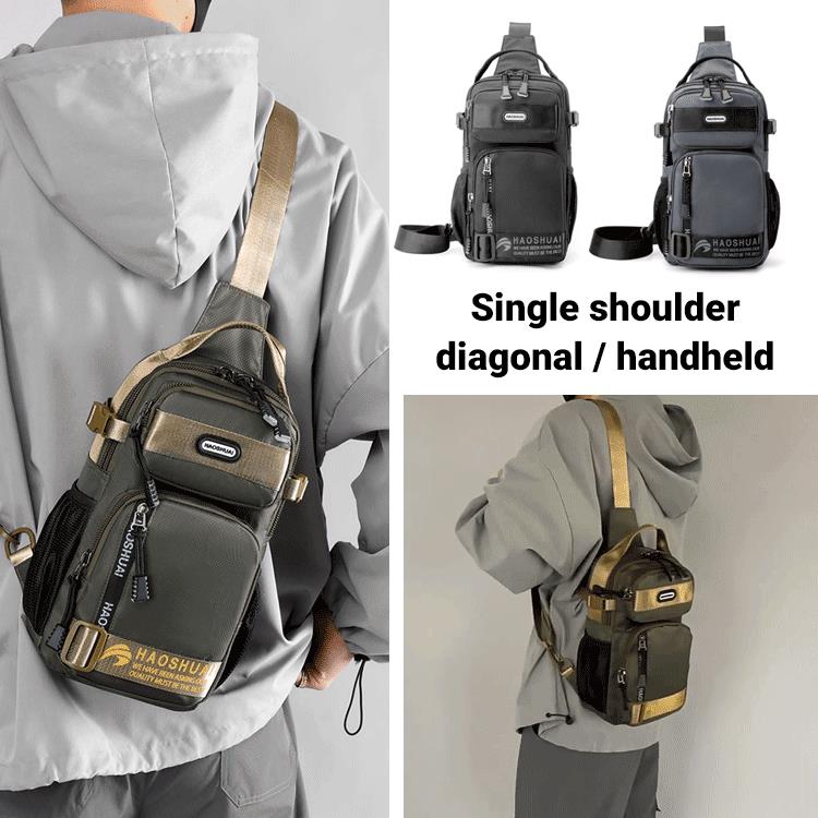 💼 50% OFF! 🔥 2025 Adjustable Oxford Cloth Casual Chest Bag – Stylish & Durable ✨