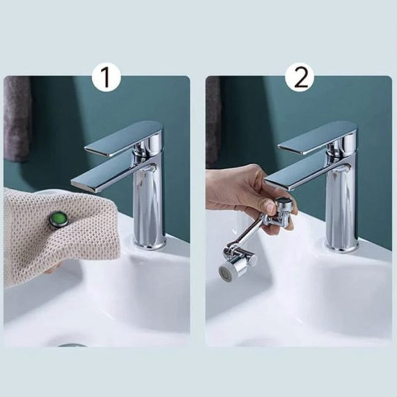 Multi-functional Splash-Proof Faucet Extender with Swivel Arm💦