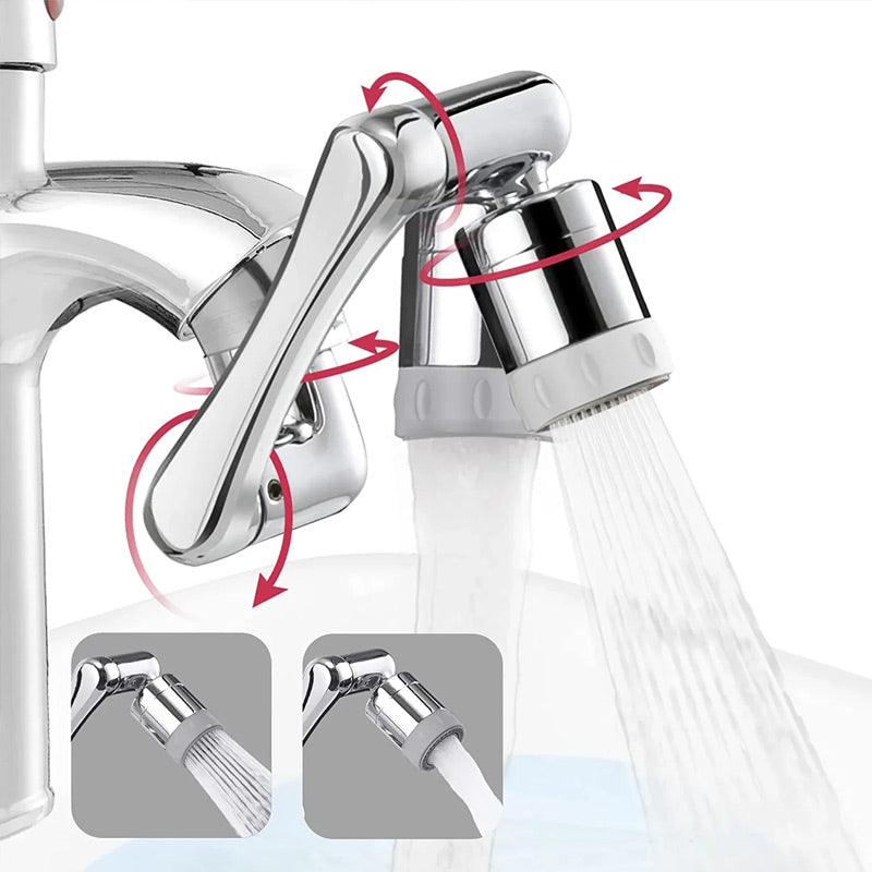 Multi-functional Splash-Proof Faucet Extender with Swivel Arm💦