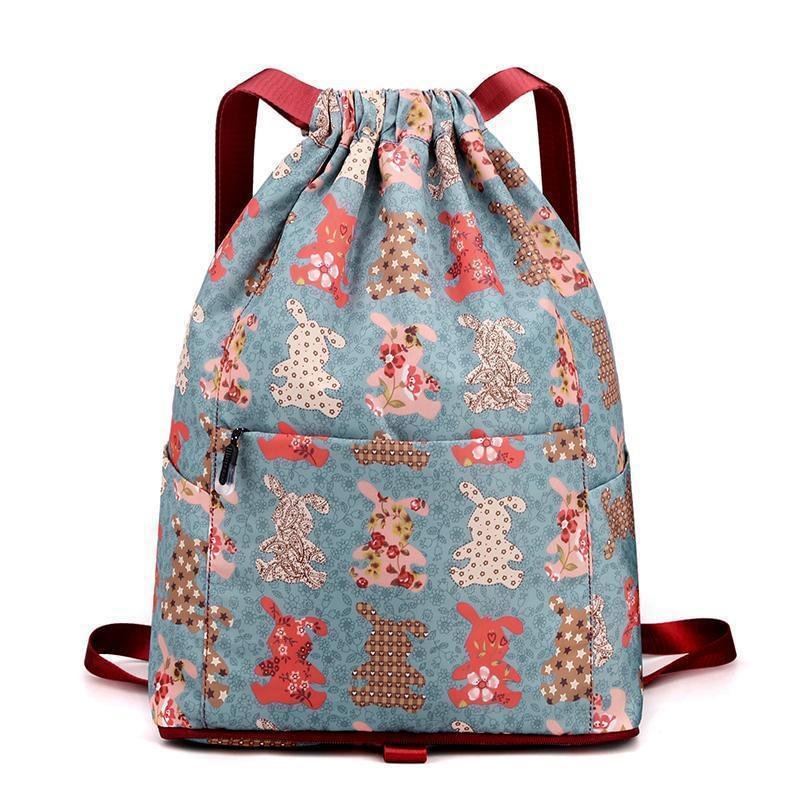 🔥Promotion - 50% discount💥Drawstring Foldable Large Capacity Dry-wet Separation Travel Sports Backpack