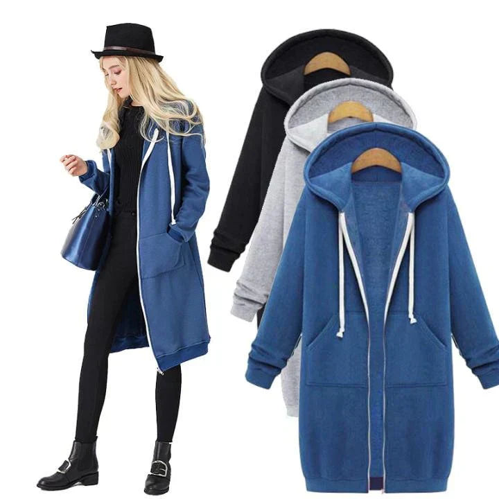🔥Special offer this week 💥Women Casual Zip up Fleece Hoodies