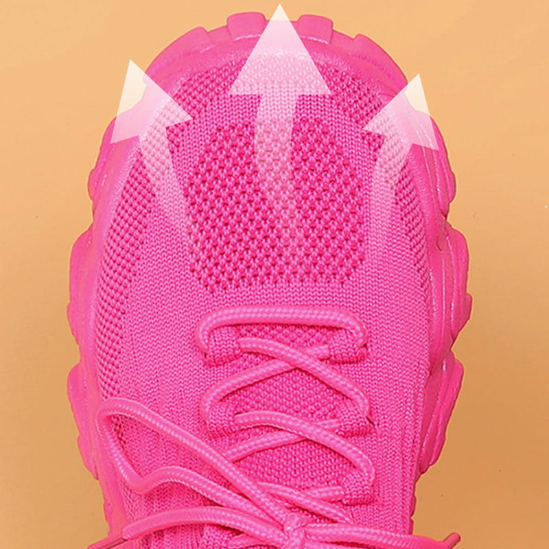 👟Women's Woven Mesh Lace-Up Fashion Sneakers