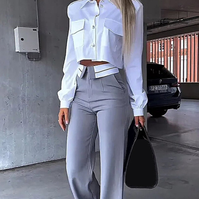 Premium Women's Shirts (Two Piece Set)