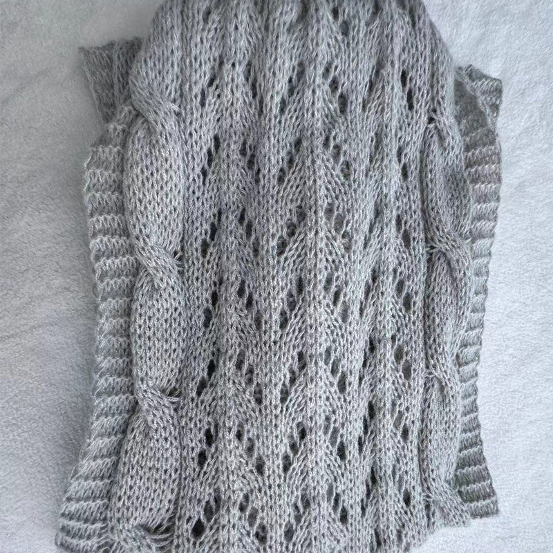 🔥Hot Sale 50% off🔥 Women's Wrap Knit Shawl with Sleeves