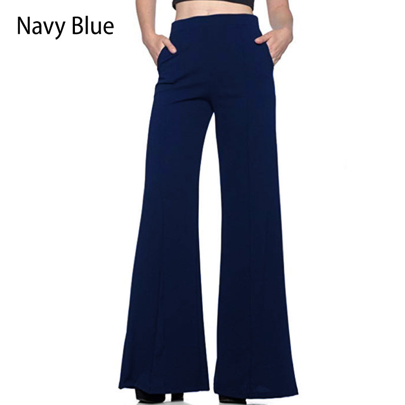 👖Women’s Elegant High-Waisted Wide-Leg Palazzo Pants