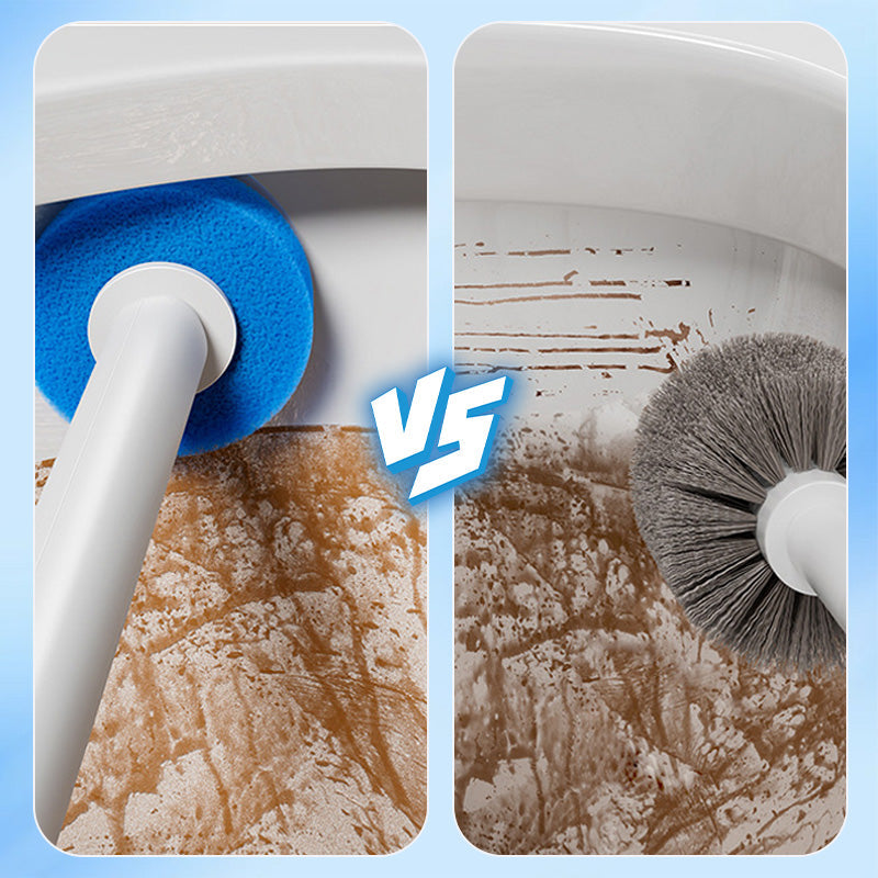 Toilet Brush Set with Disposable Brush Heads