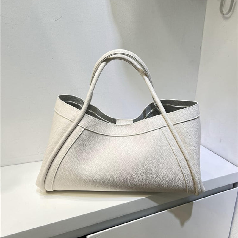 👜Women's PU Leather Tote Bag with Matching Purse