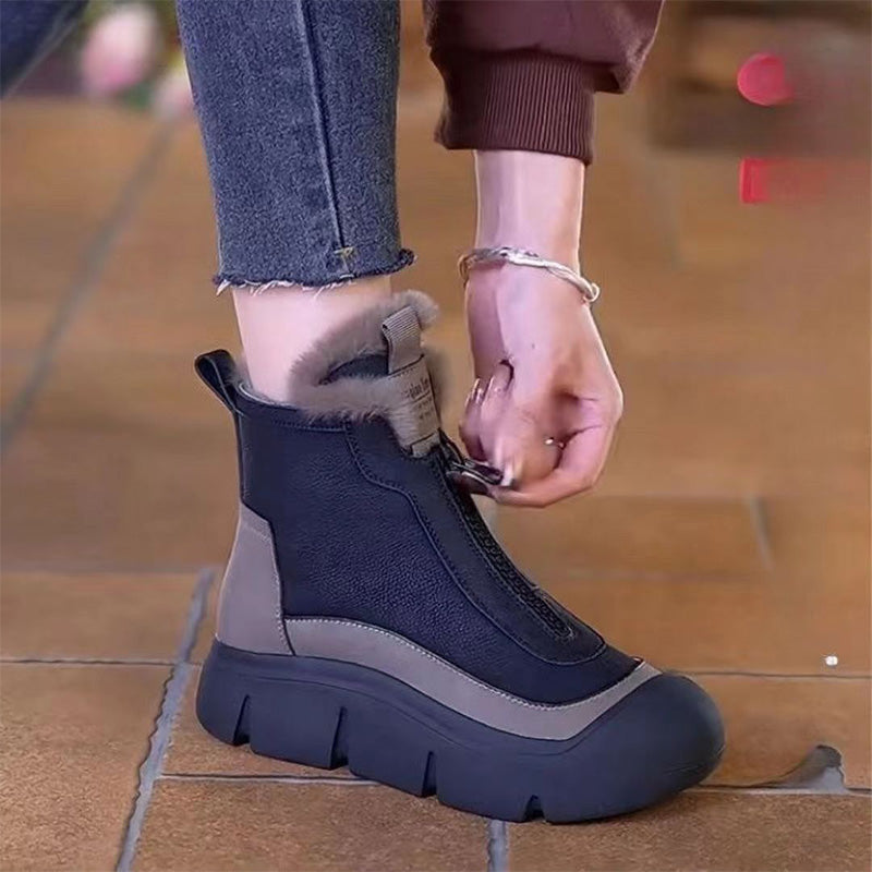 🔥New Arrivals🔥 Women's Waterproof Warm Zipper Snow Boots