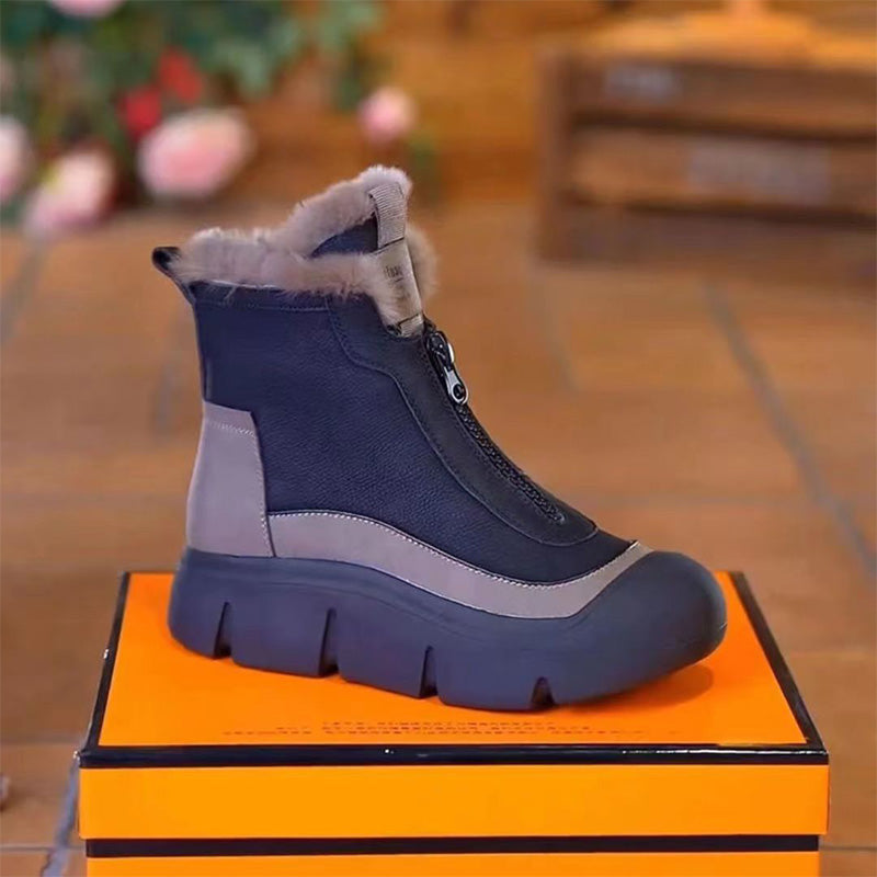 🔥New Arrivals🔥 Women's Waterproof Warm Zipper Snow Boots