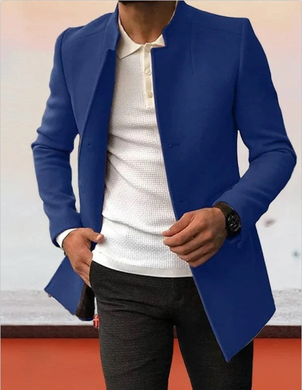 Solid Tweed Blazer