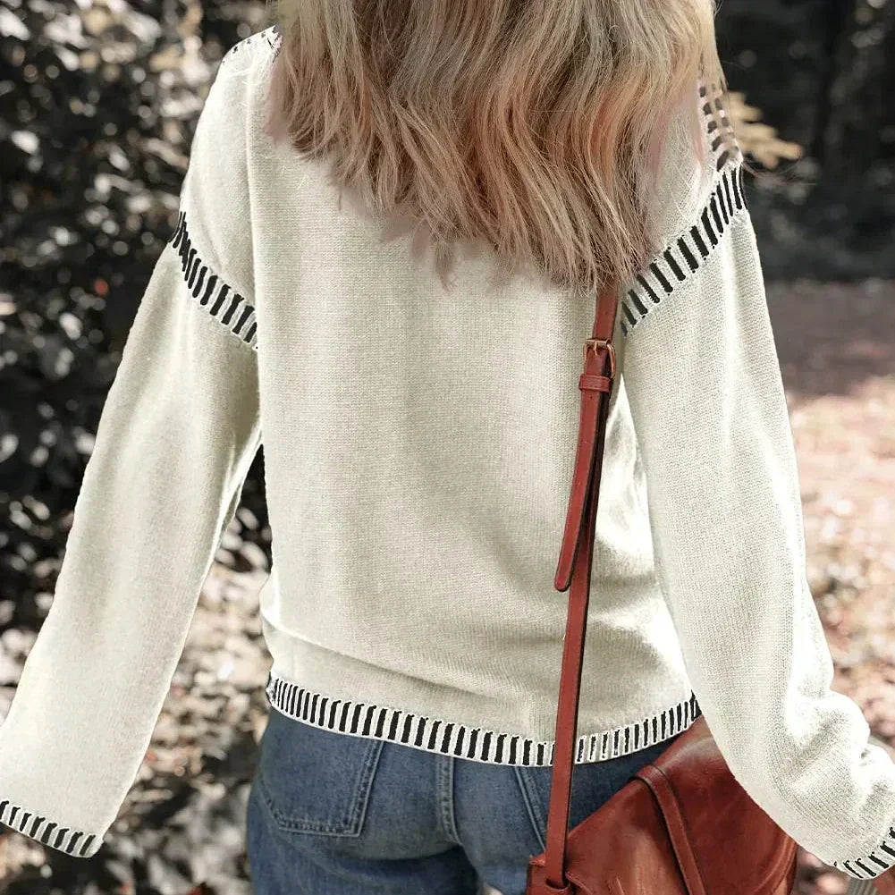 ✨New product discounts 50% OFF✨Women's Casual Knit Pullover Sweater