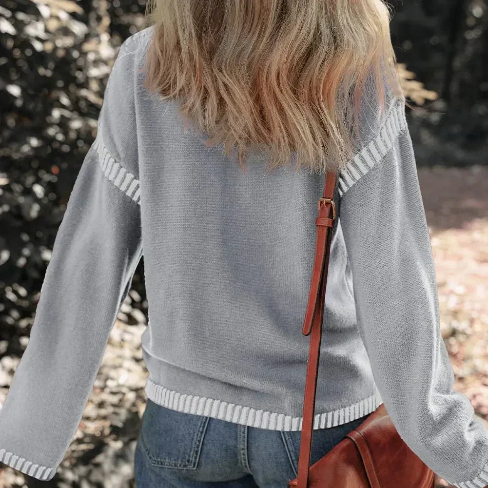 ✨New product discounts 50% OFF✨Women's Casual Knit Pullover Sweater
