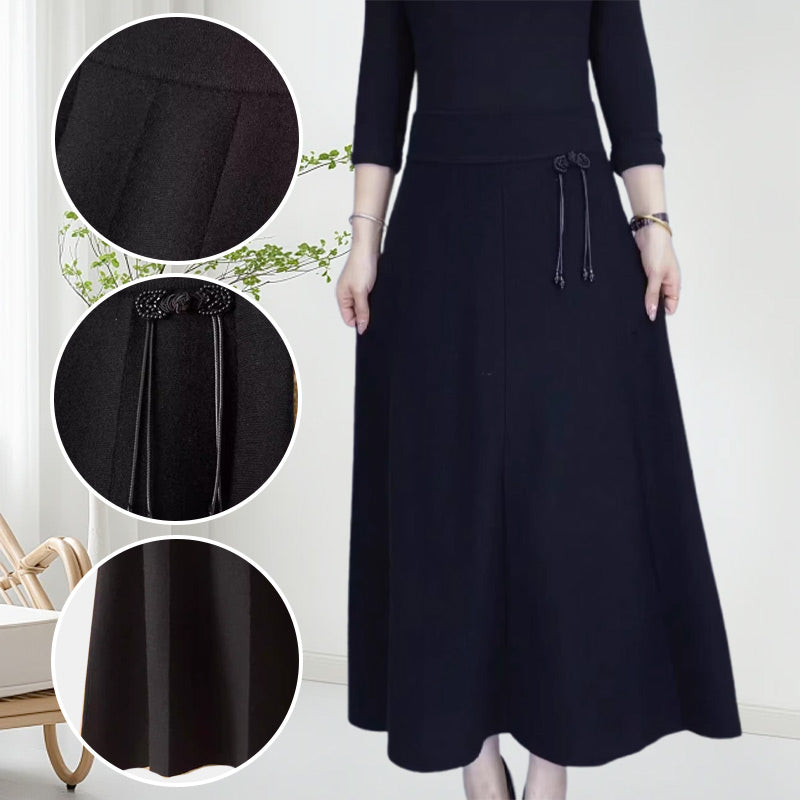 💖Women’s Elastic High Waisted Thick Long Skirt🌟