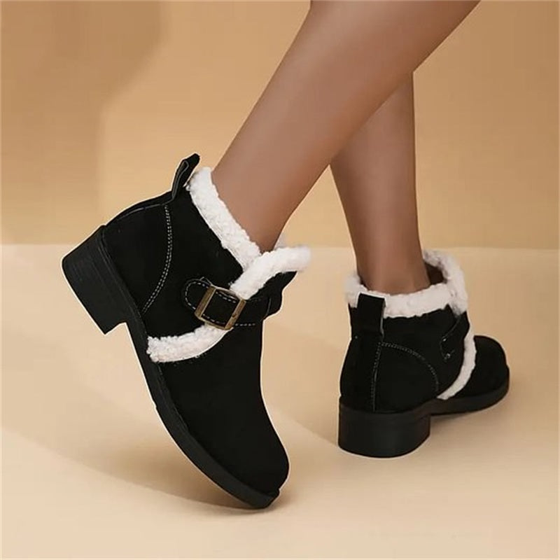 🔥Hot New Arrivals🔥Women's Winter Warm Chunky Ankle Boots