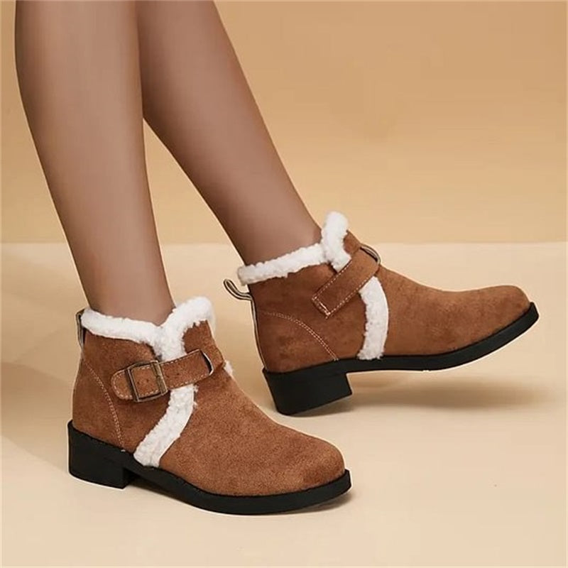 🔥Hot New Arrivals🔥Women's Winter Warm Chunky Ankle Boots