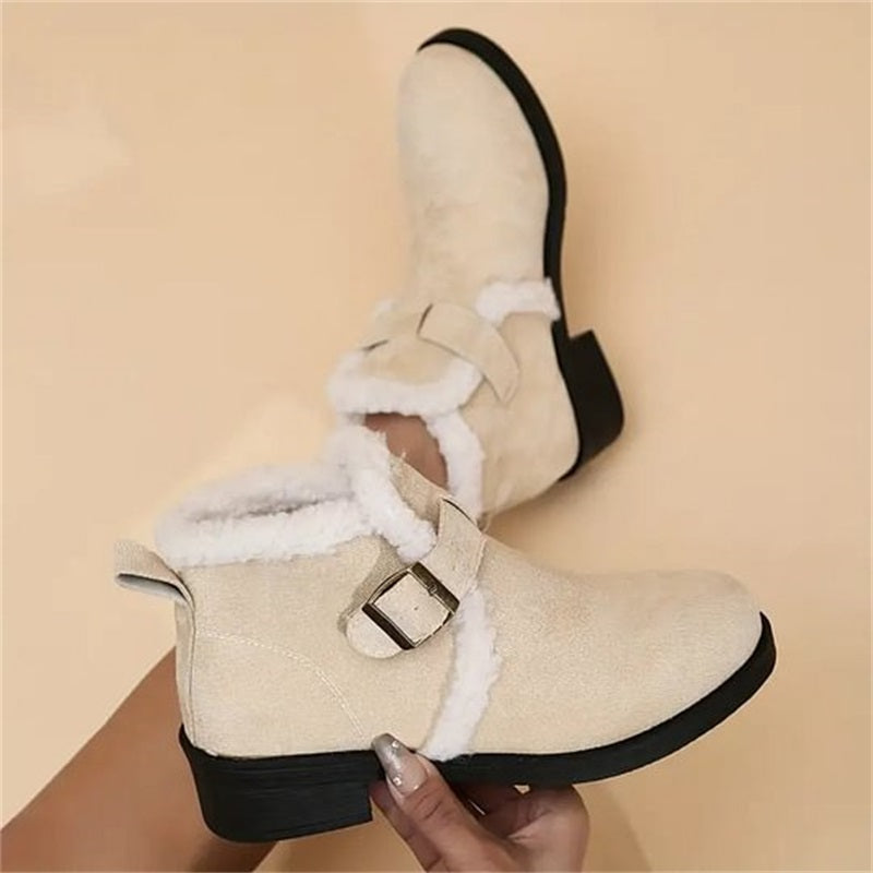 🔥Hot New Arrivals🔥Women's Winter Warm Chunky Ankle Boots