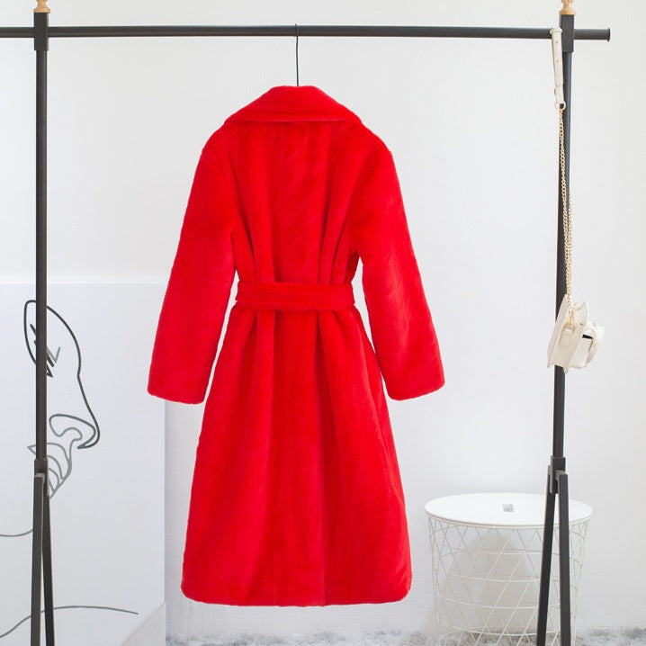 🧥Premium Faux Fur Warm Coat