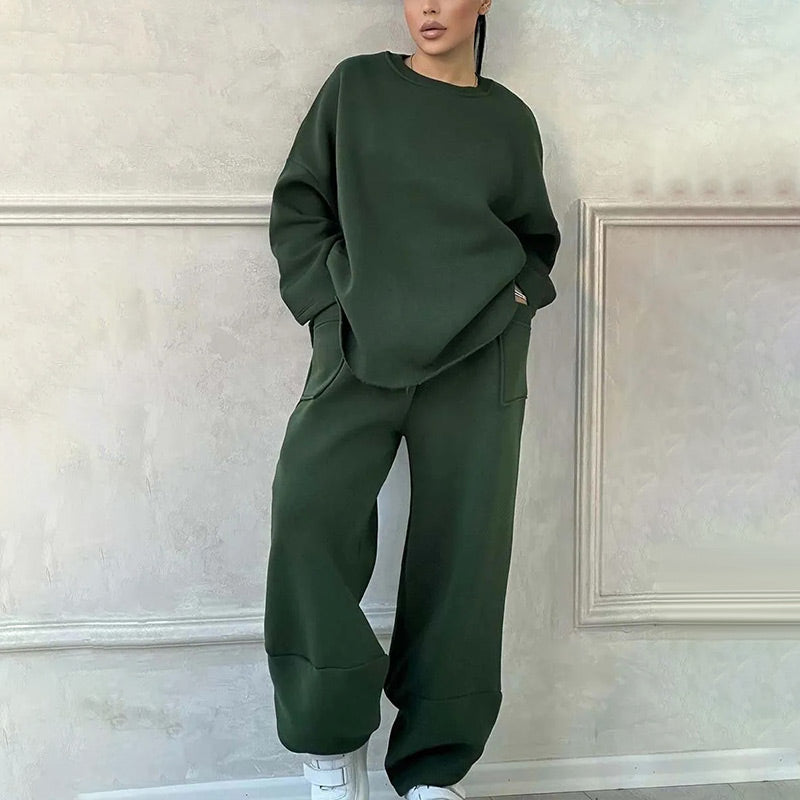 🔥HOT SALE 50% OFF🔥 Women’s 2-Piece Oversized Sweatshirt Set