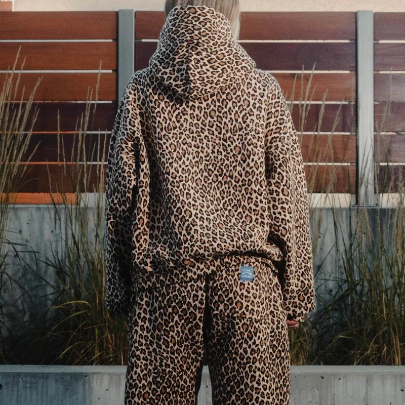 🔥HOT SALE 50% OFF🔥 Stylish Leopard Print Top & Pants Set