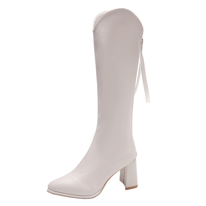 🔥HOT SALE 50% OFF🔥 Women's Elegant Chunky Heel Pointed Toe Boots