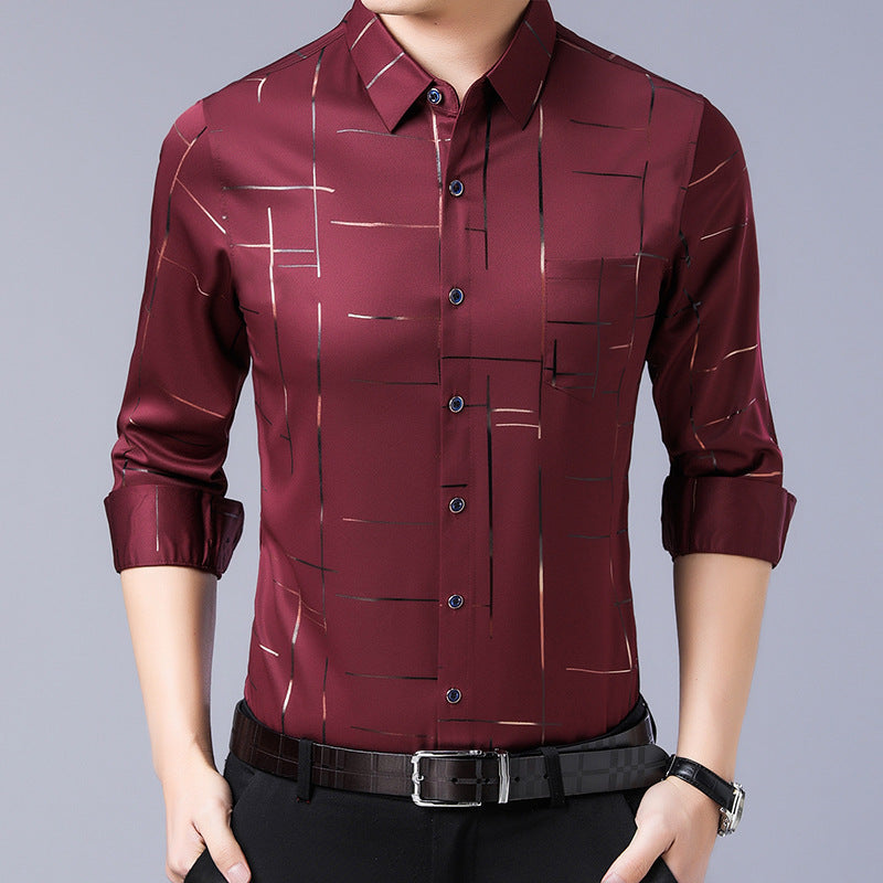 🔥Seasonal Offers 50% Off🔥Men's Thin Iron-free Shirt