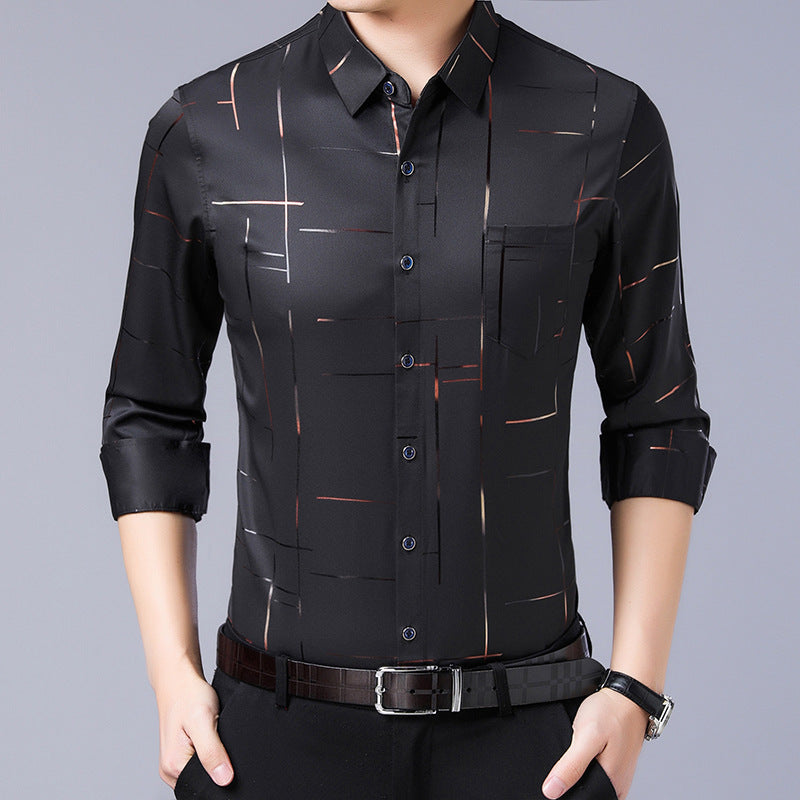 🔥Seasonal Offers 50% Off🔥Men's Thin Iron-free Shirt