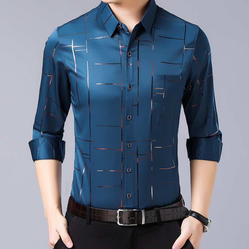 🔥Seasonal Offers 50% Off🔥Men's Thin Iron-free Shirt