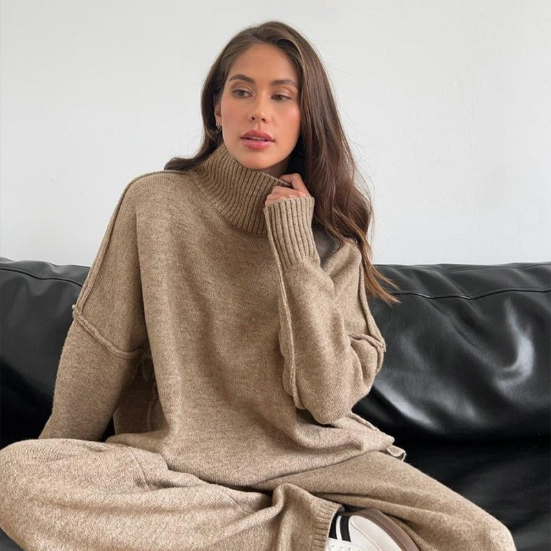 🍁❄️Women's Casual Loose Knit 2-Piece Set（Autumn and Winter Hot Sale🔥）