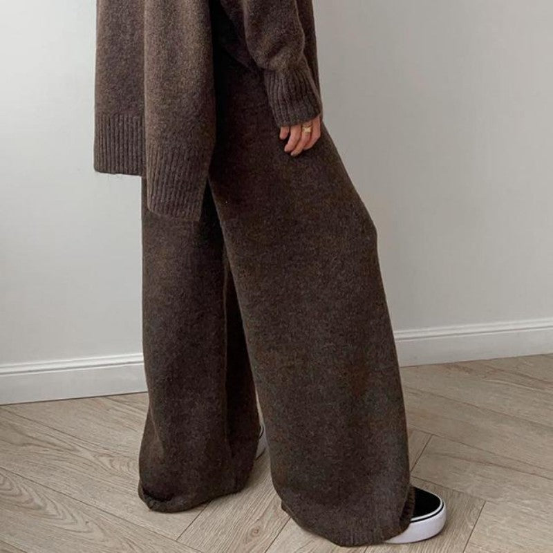 🍁❄️Women's Casual Loose Knit 2-Piece Set（Autumn and Winter Hot Sale🔥）